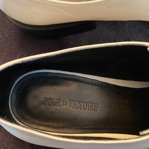 Pour la Victoire white brogues - Picture 3 of 7